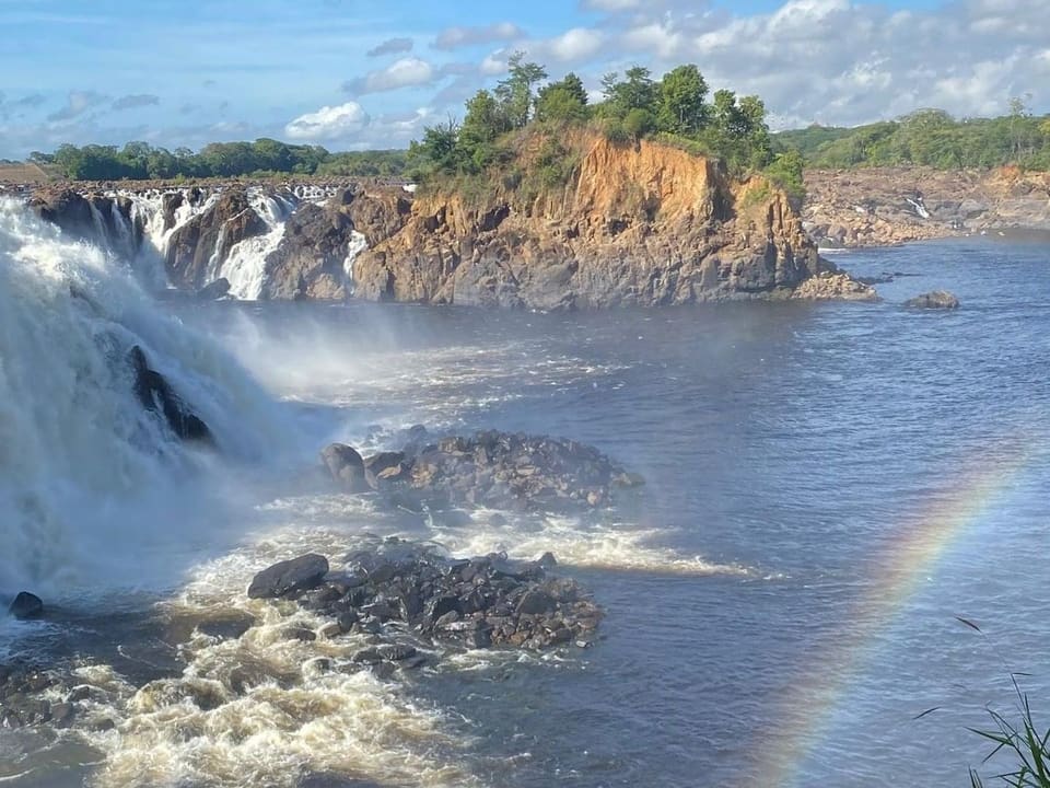 Arcoíris sobre el Salto La Llovizna